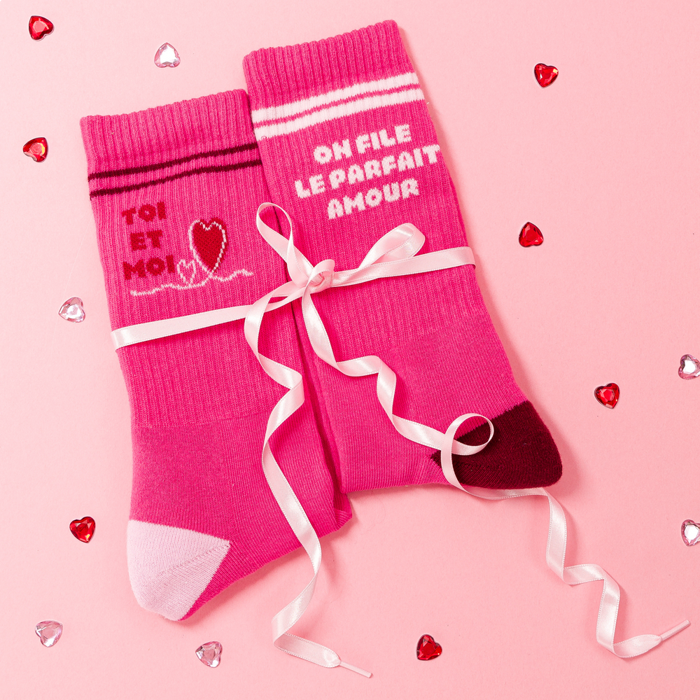 Chaussettes - Love - Sporty - Secret