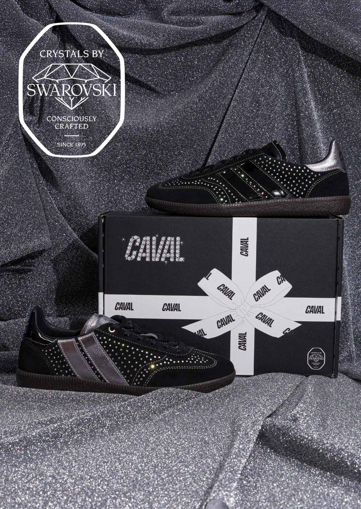 Caval Pvc CAVAL ornée de Swarovski®