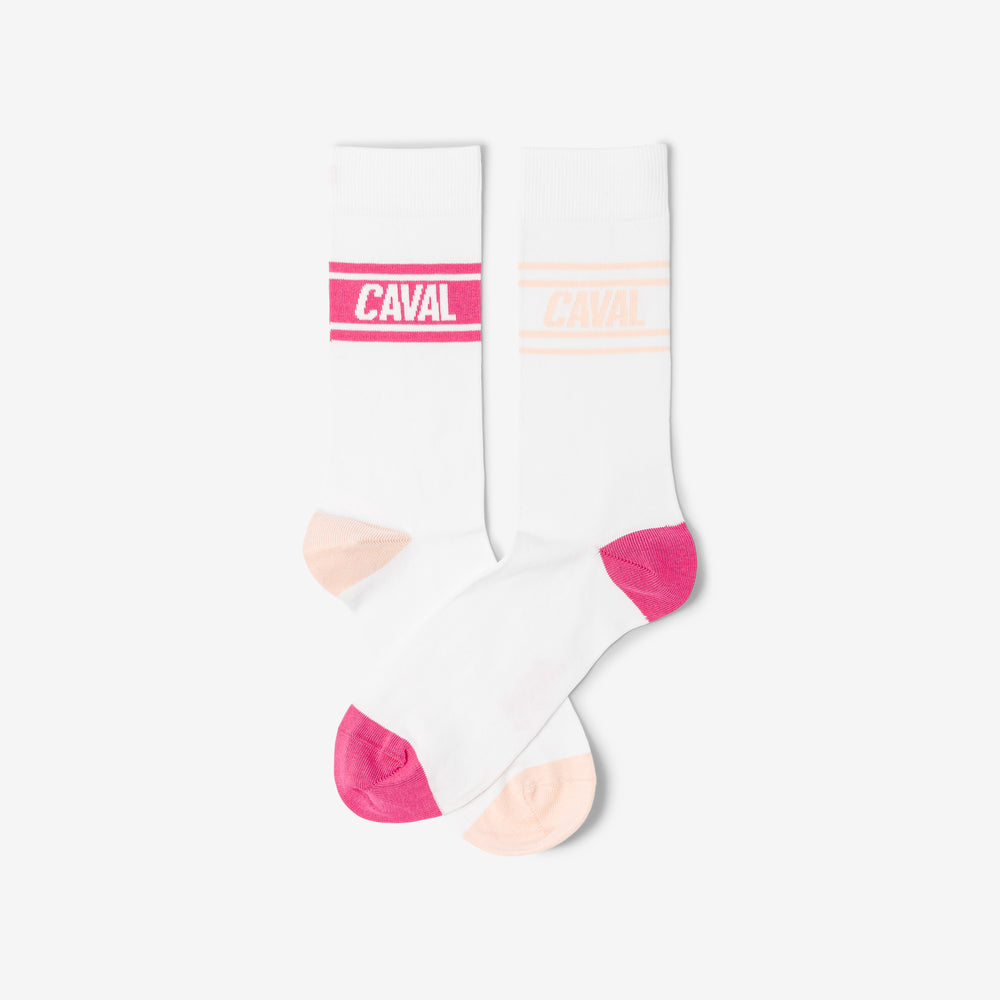 Chaussettes - Rose & Orange - Light