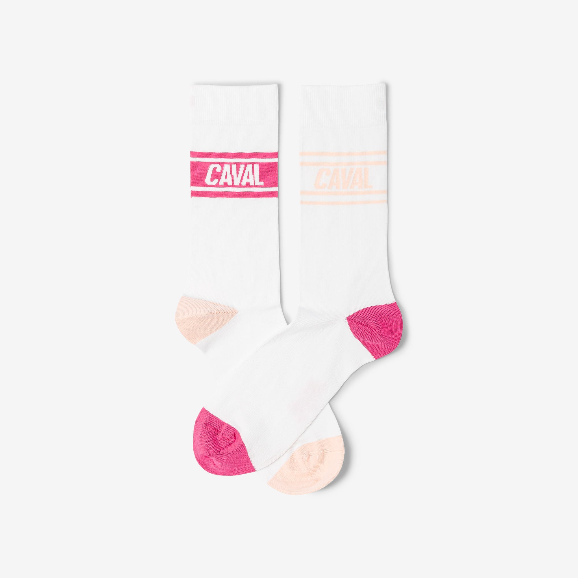 Chaussettes - Rose & Orange - Light