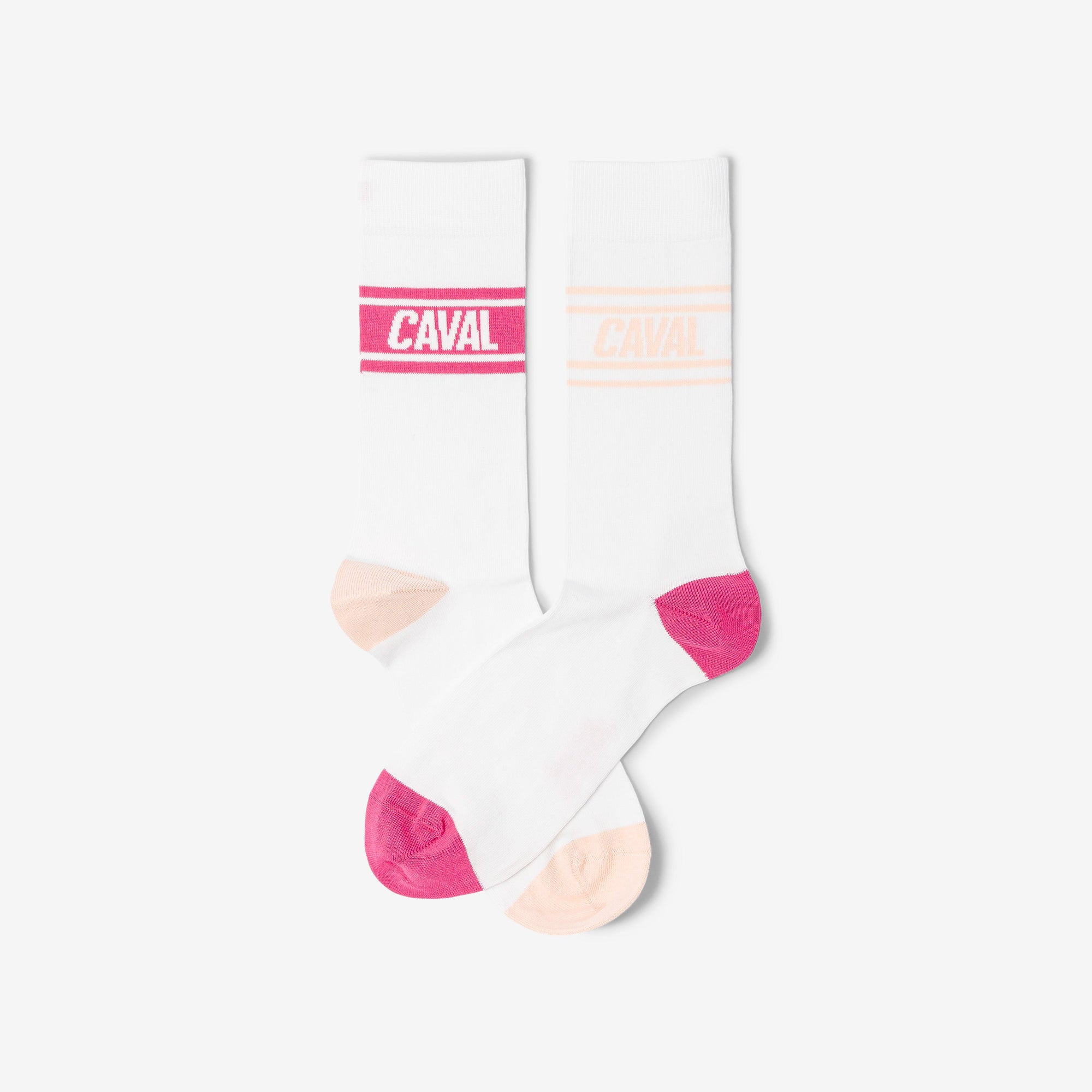 Chaussettes - Rose & Orange - Light - Secret