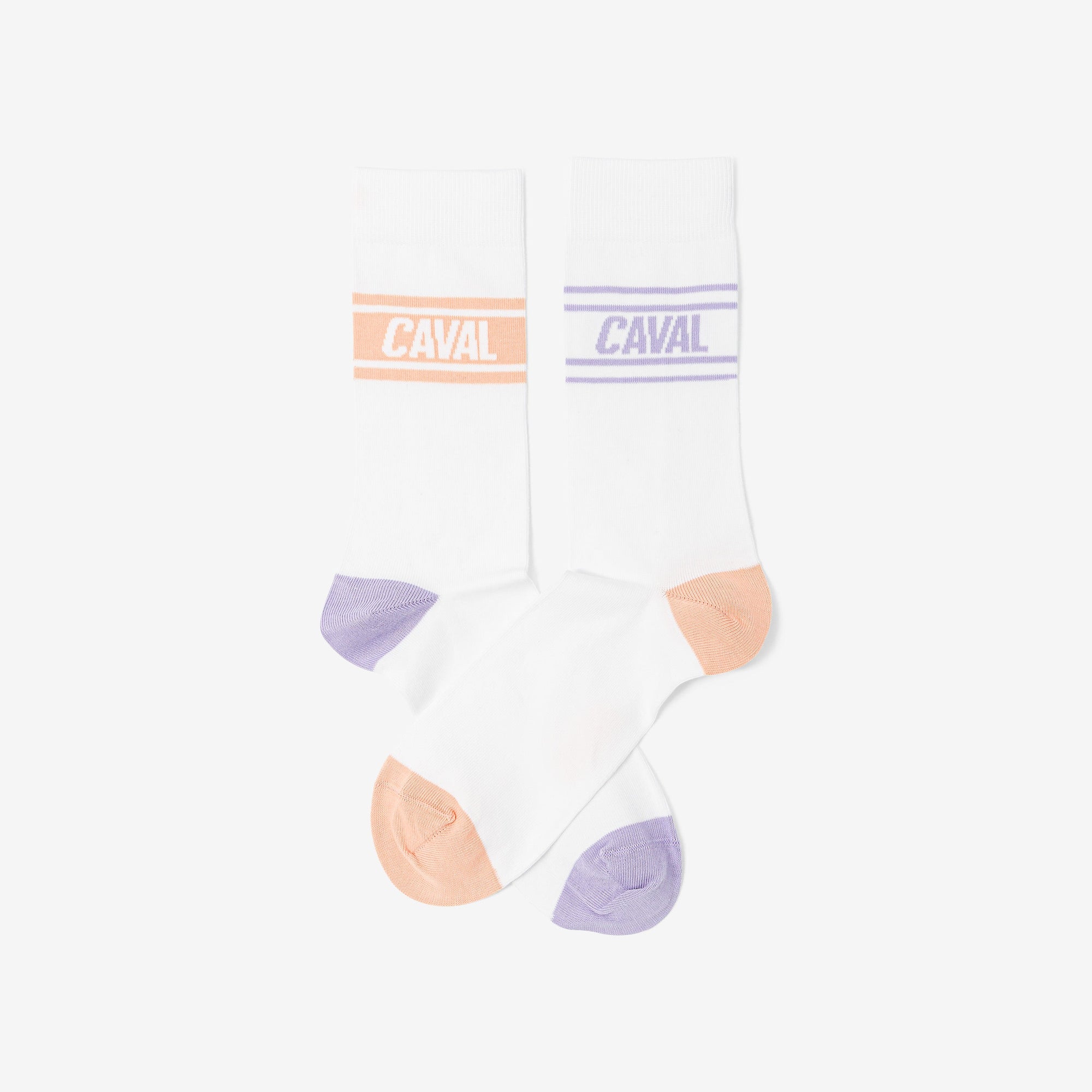 Chaussettes - Violet & Orange - Light - VP