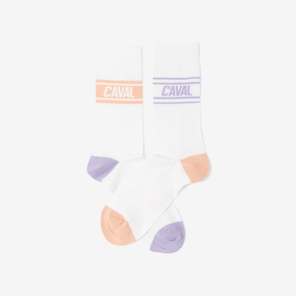 Chaussettes - Violet & Orange - Light - Secret
