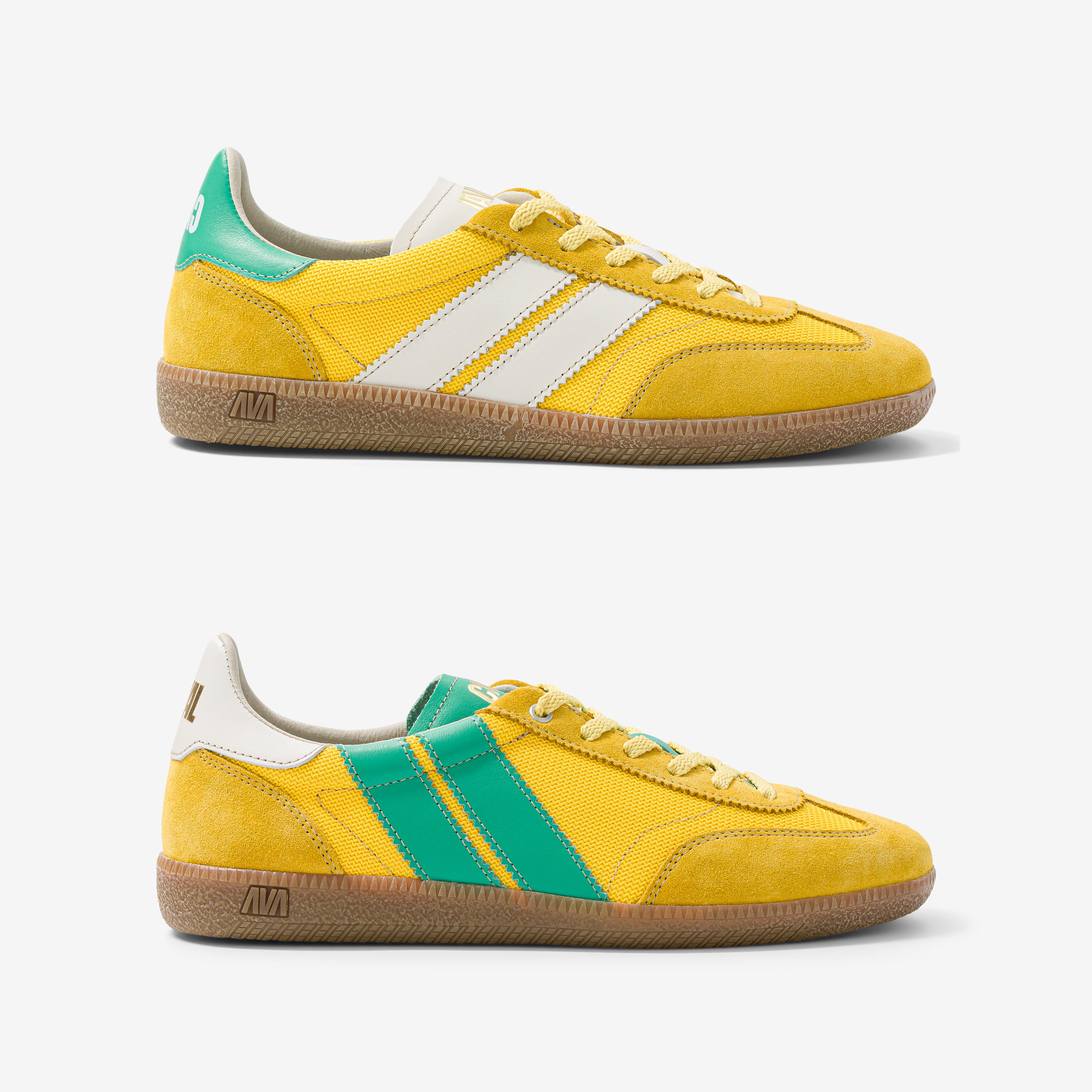 Les Lemon Zest, sneakers asymétriques, éco-responsables et made in