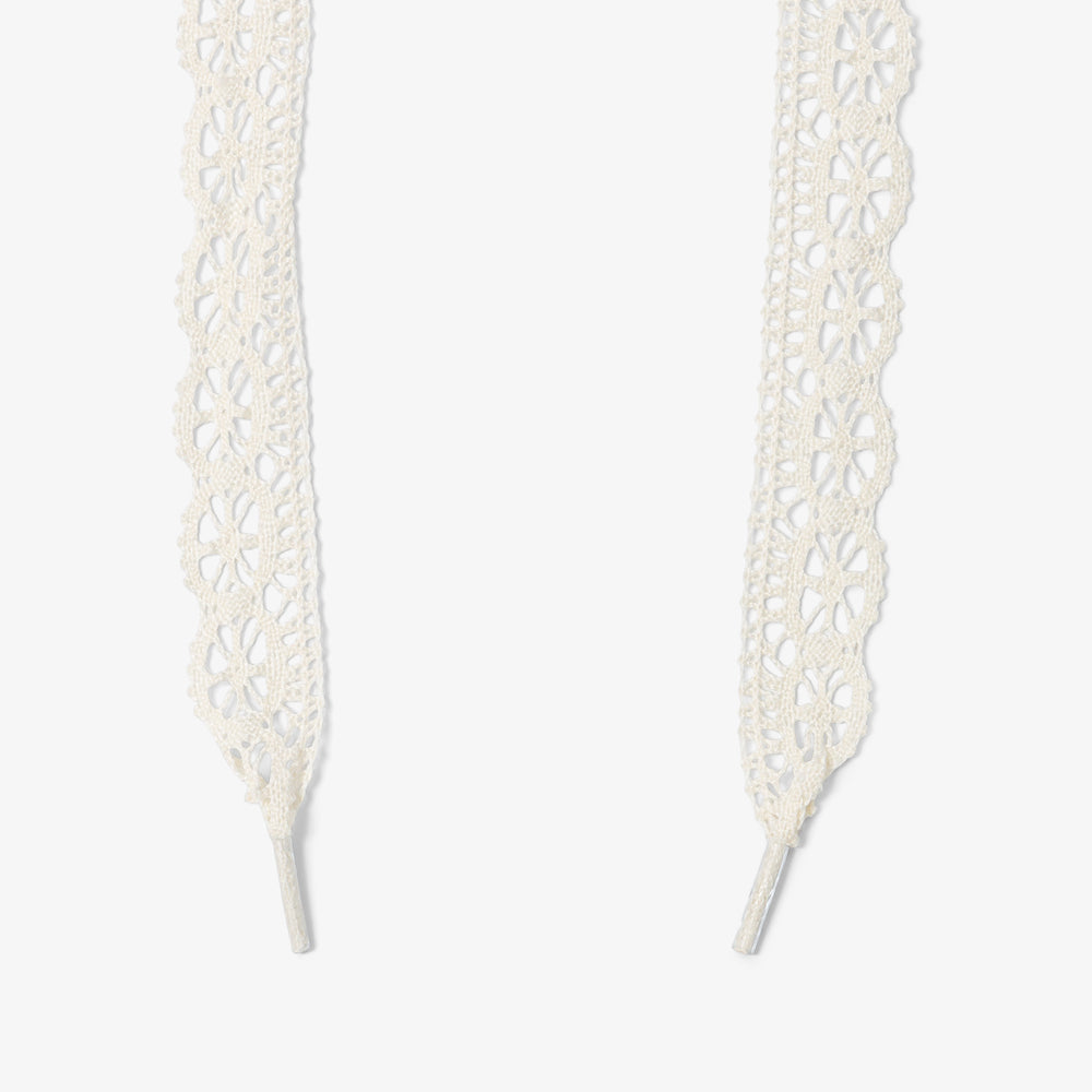 Lacets - Dentelle - Blanc