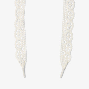 Lacets - Dentelle - Blanc
