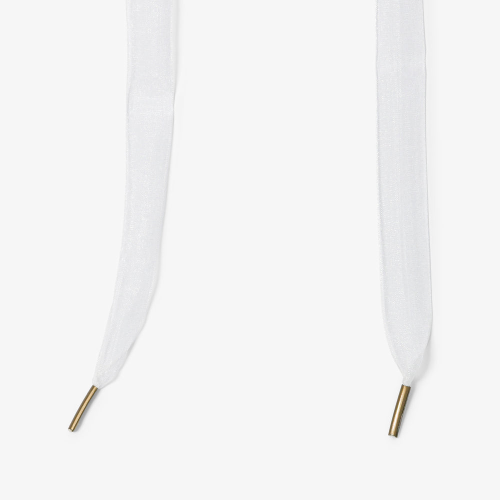 Lacets - Organza - Blancs