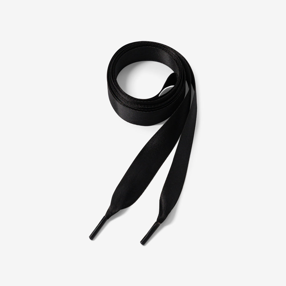 Lacets - Satin - Noirs
