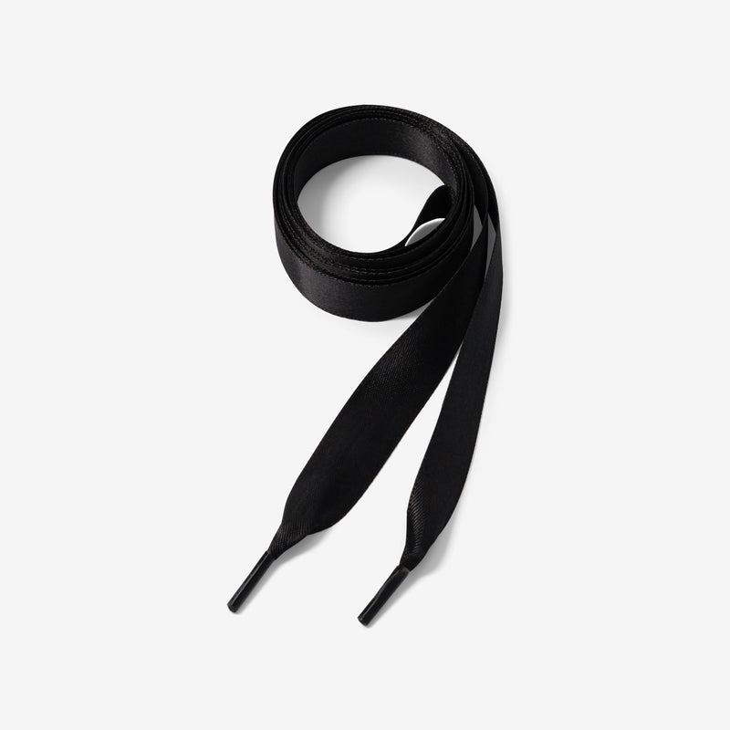 Lacets - Satin - Noirs - Archives