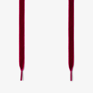 Lacets - Velvet - Grenat