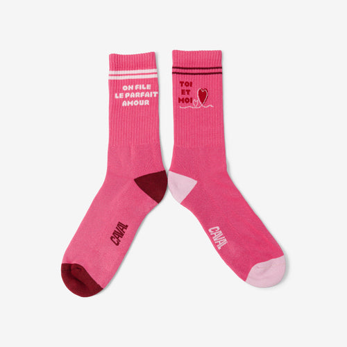 Chaussettes - Love - Sporty - Secret