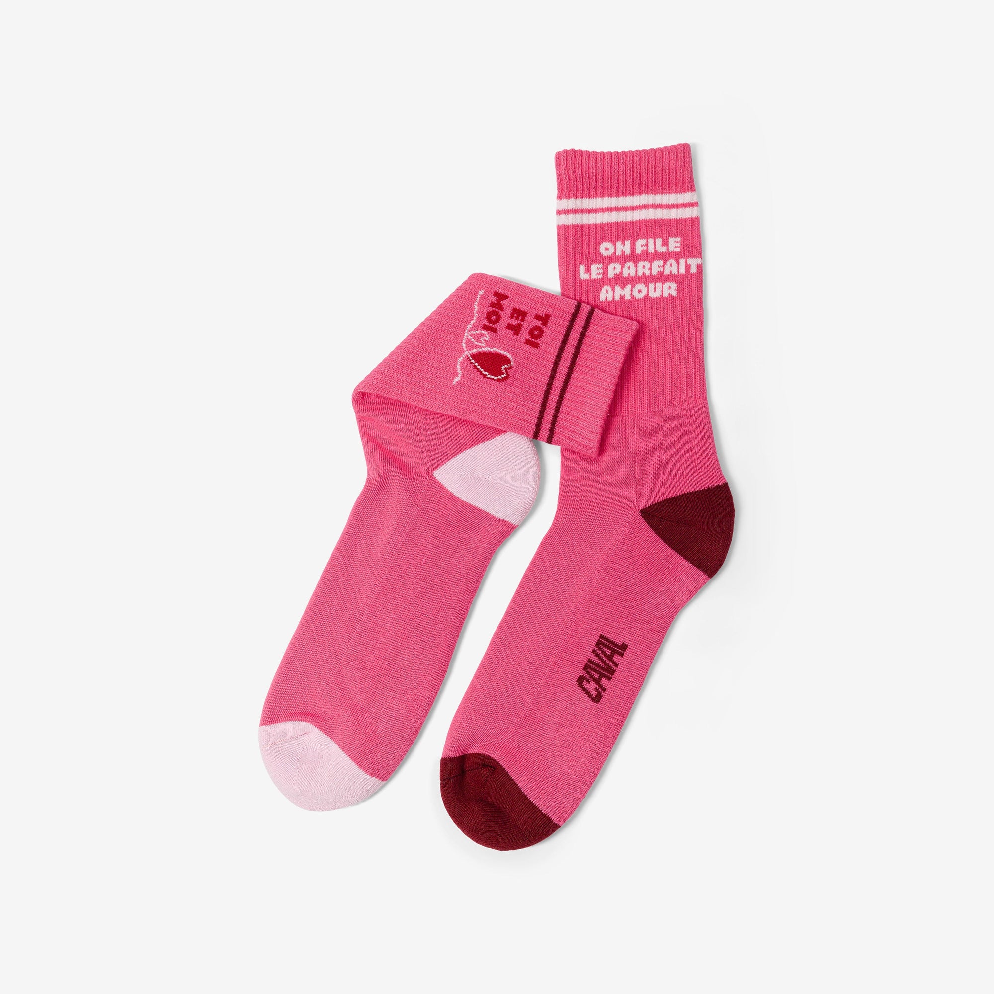 Chaussettes - Love - Sporty - Secret