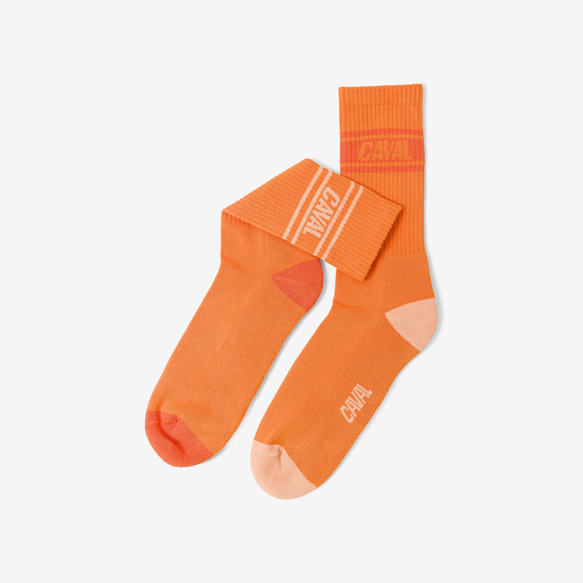 Chaussettes - Orange - Sporty - Secret