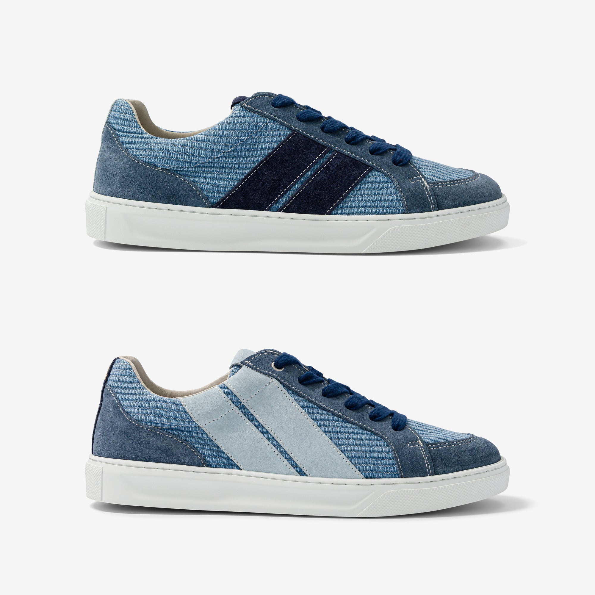 Orpatchy Les Patchy Denim, sneakers asymétriques, éco-responsables et made in Europe