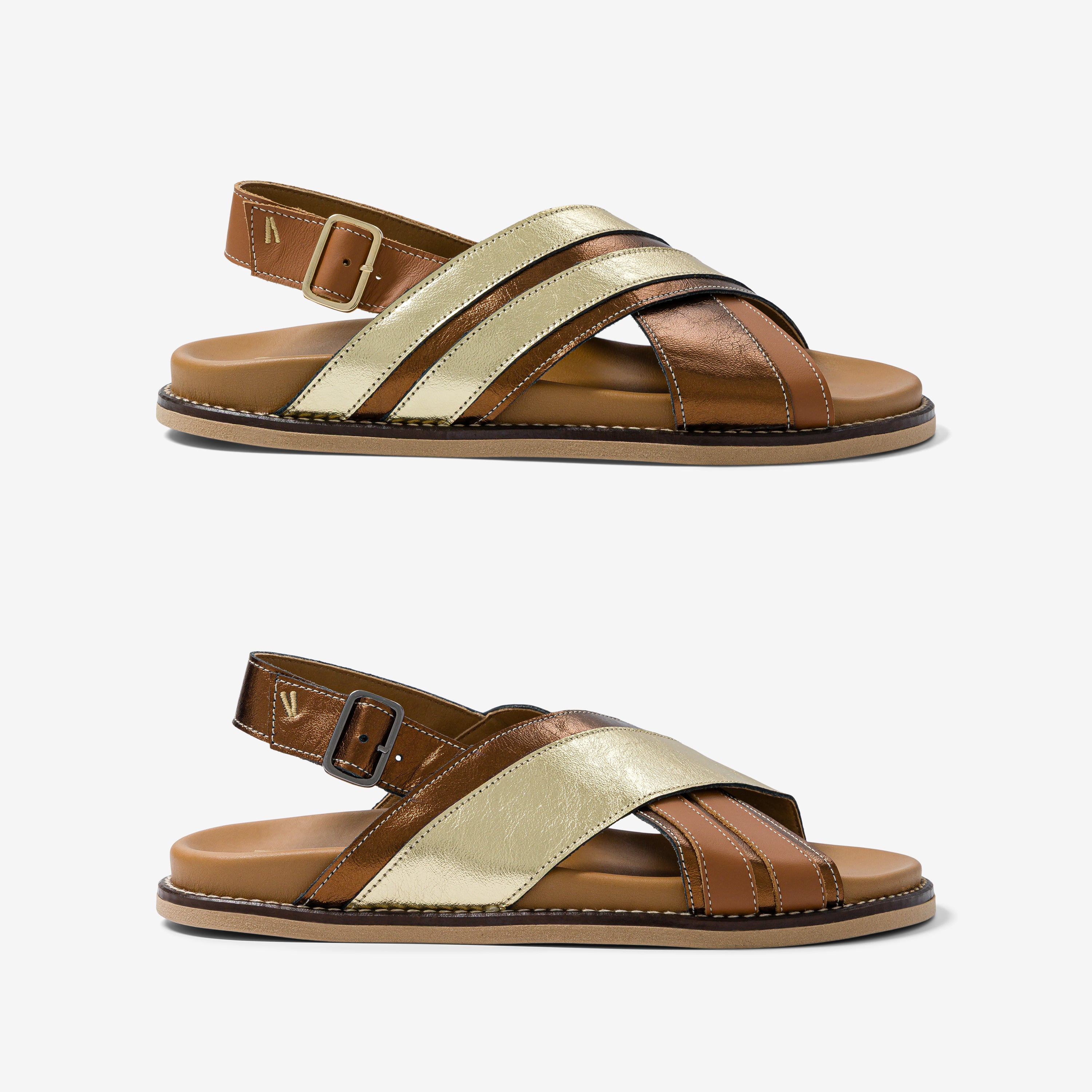 Les Sandy Gold, sneakers asymétriques, éco-responsables et made in ...