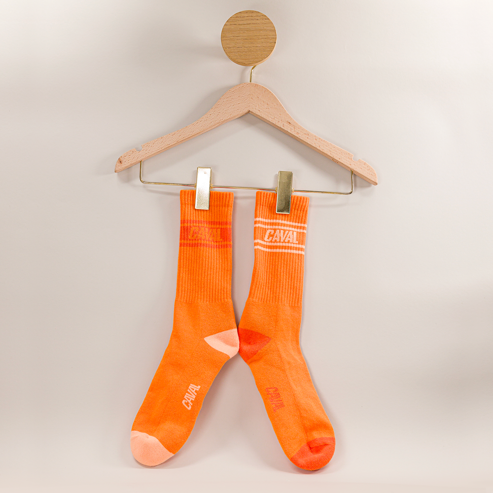 Chaussettes - Orange - Sporty - Secret