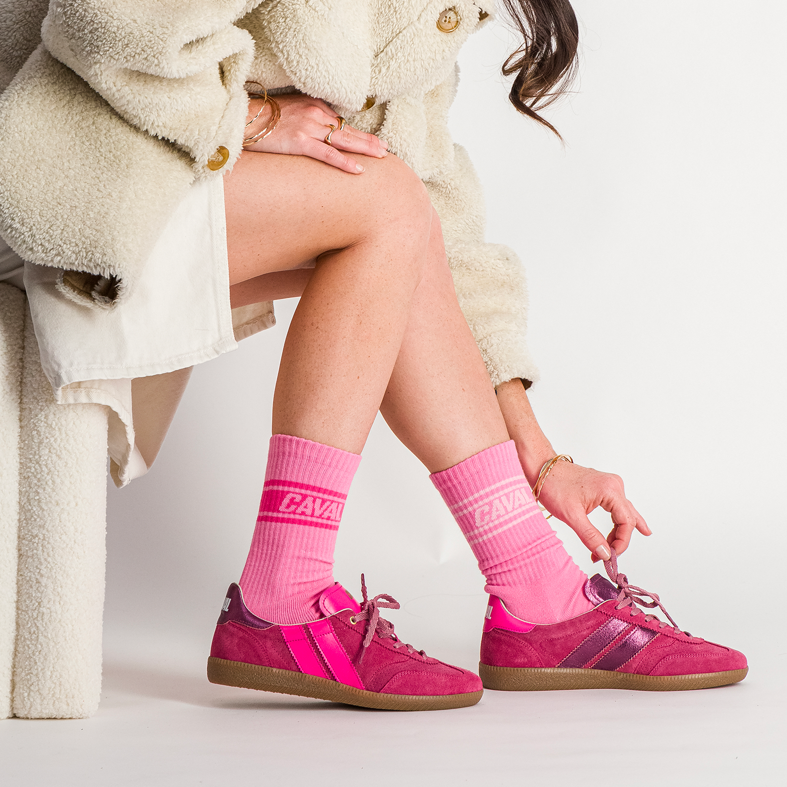 Chaussettes - Rose - Sporty - Secret