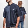 Split T-Shirt Man Blue